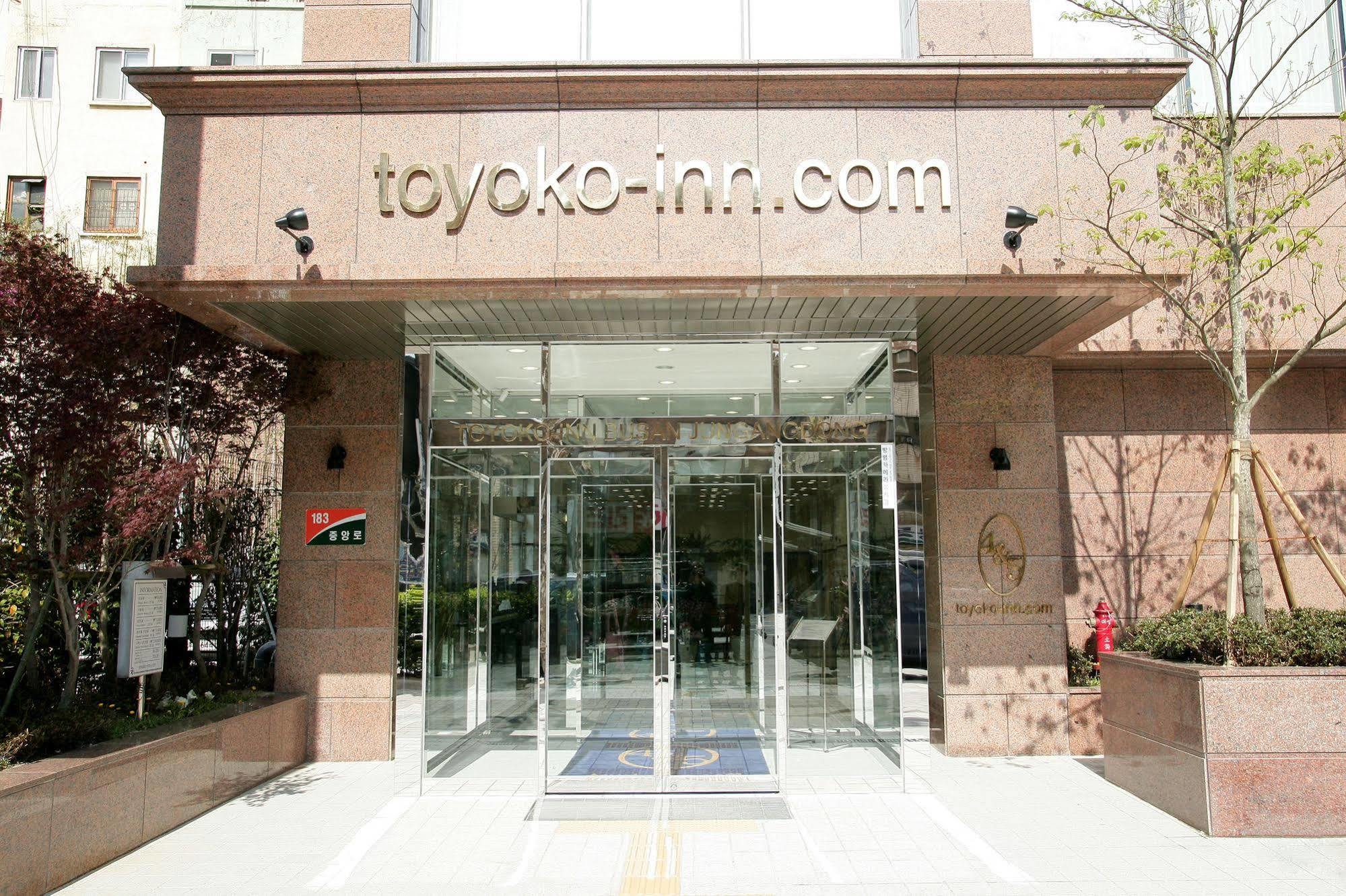 Toyoko Inn Busan Jungang Station Exteriör bild